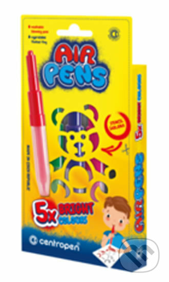 Centropen Foukací fixy AIR PENS 5 ks (Centropen). Centropen, 2020 Centropen Foukací fixy AIR PENS 5 ks (Centropen). Centropen, 2020