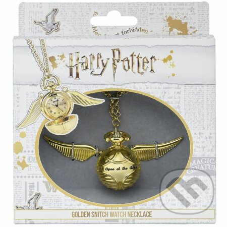 Náhrdelník s hodinkami Harry Potter - Zlatonka (Fantasy). Fantasy, 2020 Náhrdelník s hodinkami Harry Potter - Zlatonka (Fantasy). Fantasy, 2020