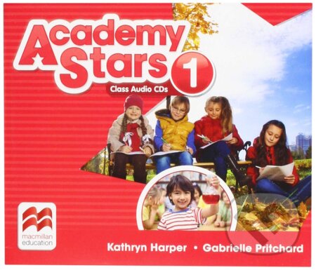 Audiokniha: Academy Stars 1 - CD (Kathryn Harper a Gabrielle Pritchard). MacMillan, 2017 Audiokniha: Academy Stars 1 - CD (Kathryn Harper a Gabrielle Pritchard). MacMillan, 2017