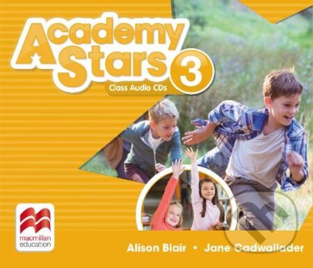 Audiokniha: Academy Stars 3 - CD (Alison Blair a Jane Cadwallader). MacMillan, 2017 Audiokniha: Academy Stars 3 - CD (Alison Blair a Jane Cadwallader). MacMillan, 2017