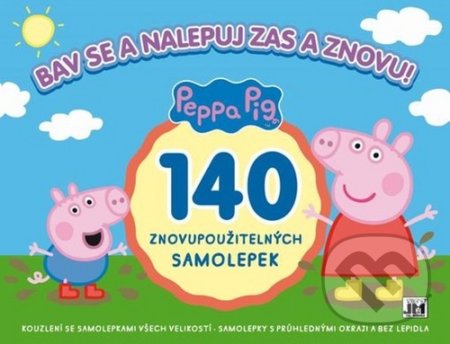 Kniha: Peppa Pig: Bav se a nalepuj zas a znovu! (Jiří Models). Jiří Models, 2020 Kniha: Peppa Pig: Bav se a nalepuj zas a znovu! (Jiří Models). Jiří Models, 2020