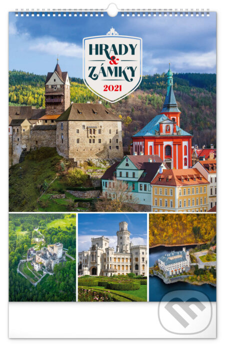 Nástěnný kalendář Hrady a Zámky 2021 (Presco Group). Presco Group, 2020 Nástěnný kalendář Hrady a Zámky 2021 (Presco Group). Presco Group, 2020