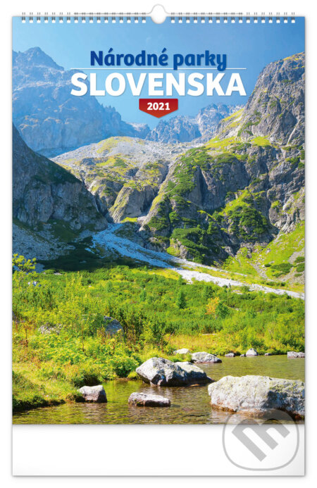 Nástenný kalendár Národné parky Slovenska 2021, Presco Group, 2020