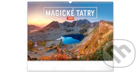 Nástěnný kalendář Magické Tatry 2021, Presco Group, 2020