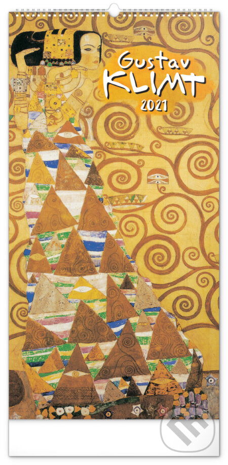 Nástěnný kalendář Gustav Klimt 2021, Presco Group, 2020