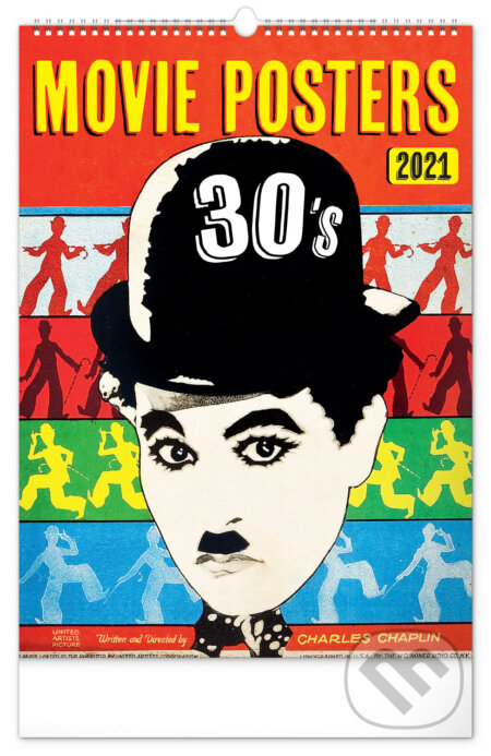 Nástěnný kalendář Movie posters (Retro plakáty) 2021 (Presco Group). Presco Group, 2020 Nástěnný kalendář Movie posters (Retro plakáty) 2021 (Presco Group). Presco Group, 2020