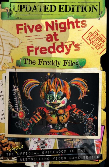 Kniha: The Freddy Files (Scott Cawthon). Scholastic, 2019 Kniha: The Freddy Files (Scott Cawthon). Scholastic, 2019