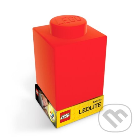 LEGO Classic Silikonová kostka noční světlo - červená, LEGO, 2020