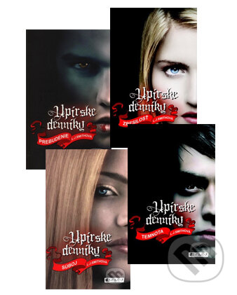 Kniha: Upírske denníky (kolekcia 4 dielov) (L.J. Smith). Fragment Kniha: Upírske denníky (kolekcia 4 dielov) (L.J. Smith). Fragment