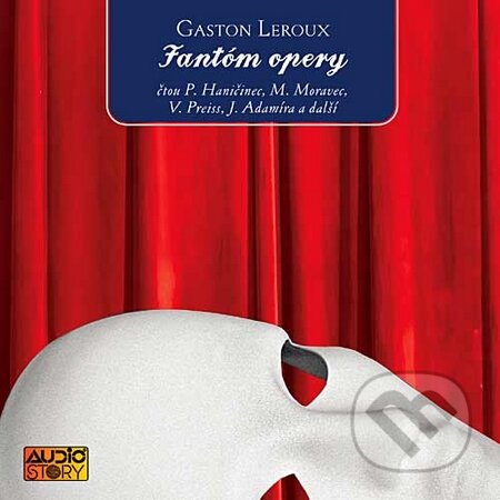 Audiokniha: Fantóm opery (2 CD) (Gaston Leroux). Popron music, 2009 Audiokniha: Fantóm opery (2 CD) (Gaston Leroux). Popron music, 2009