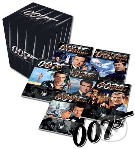 James Bond (Kolekcia 20 DVD so štýlovým BOXOM na DVD), PB Publishing
