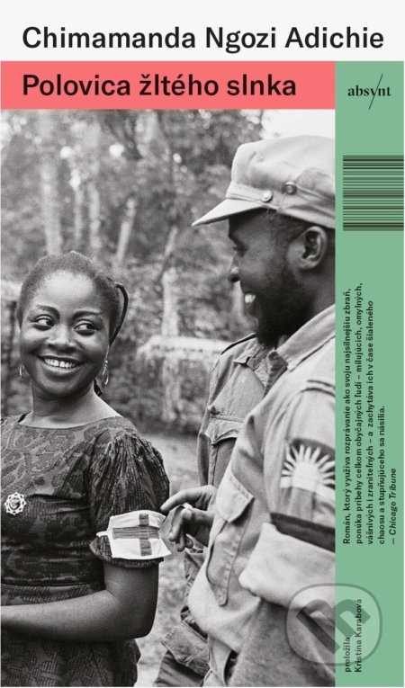 Kniha: Polovica žltého slnka (Chimamanda Ngozi Adichie). Absynt, 2021 Kniha: Polovica žltého slnka (Chimamanda Ngozi Adichie). Absynt, 2021