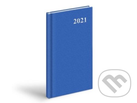 Diář 2021 T806 PVC Blue 90x170 mm, MFP, 2020