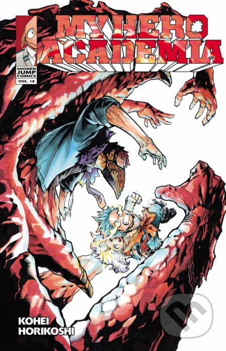 Kniha: My Hero Academia 18 (Kohei Horikoshi). Viz Media, 2019 Kniha: My Hero Academia 18 (Kohei Horikoshi). Viz Media, 2019