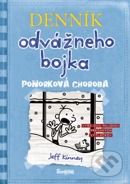 Kniha: Denník odvážneho bojka 6 (Jeff Kinney). Stonožka, 2020 Kniha: Denník odvážneho bojka 6 (Jeff Kinney). Stonožka, 2020