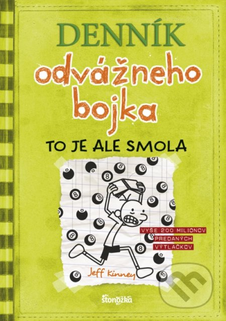 Kniha: Denník odvážneho bojka 8 (Jeff Kinney). Stonožka, 2020 Kniha: Denník odvážneho bojka 8 (Jeff Kinney). Stonožka, 2020