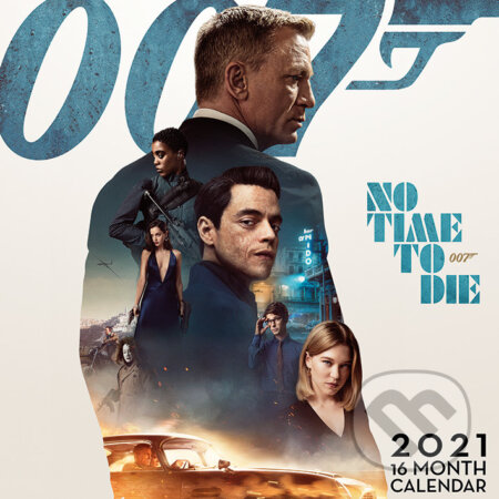 Oficiálny kalendár 2021 James Bond 007: SQ, , 2020