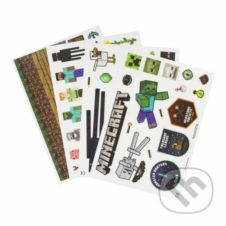 Sada samolepek Minecraft (Fantasy). Fantasy, 2020 Sada samolepek Minecraft (Fantasy). Fantasy, 2020