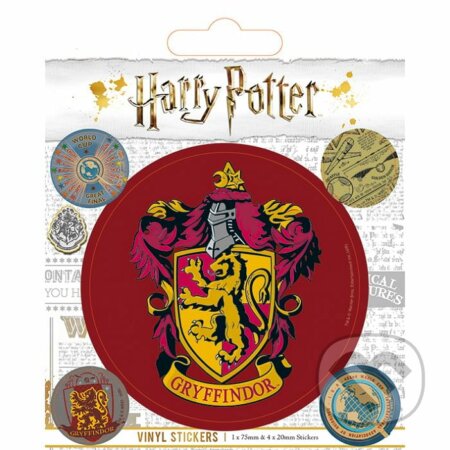 Vinylové samolepky Harry Potter - Nebelvír (Fantasy). Fantasy, 2020 Vinylové samolepky Harry Potter - Nebelvír (Fantasy). Fantasy, 2020