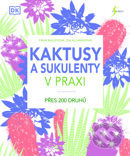 Kniha: Kaktusy a sukulenty v praxi (Fran Bailey a Zia Allaway). Esence, 2020 Kniha: Kaktusy a sukulenty v praxi (Fran Bailey a Zia Allaway). Esence, 2020