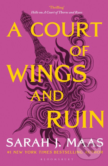 Kniha: A Court of Wings and Ruin (Sarah J. Maas). Bloomsbury, 2020 Kniha: A Court of Wings and Ruin (Sarah J. Maas). Bloomsbury, 2020