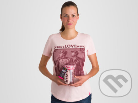 Tričko ČeskosLOVEnsko: Natural (Dámske) (Kompot). Kompot, 2020 Tričko ČeskosLOVEnsko: Natural (Dámske) (Kompot). Kompot, 2020