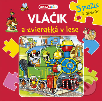 Kniha: Knižné Puzzle - Vláčik a zvieratká v lese (INFOA). INFOA, 2020 Kniha: Knižné Puzzle - Vláčik a zvieratká v lese (INFOA). INFOA, 2020