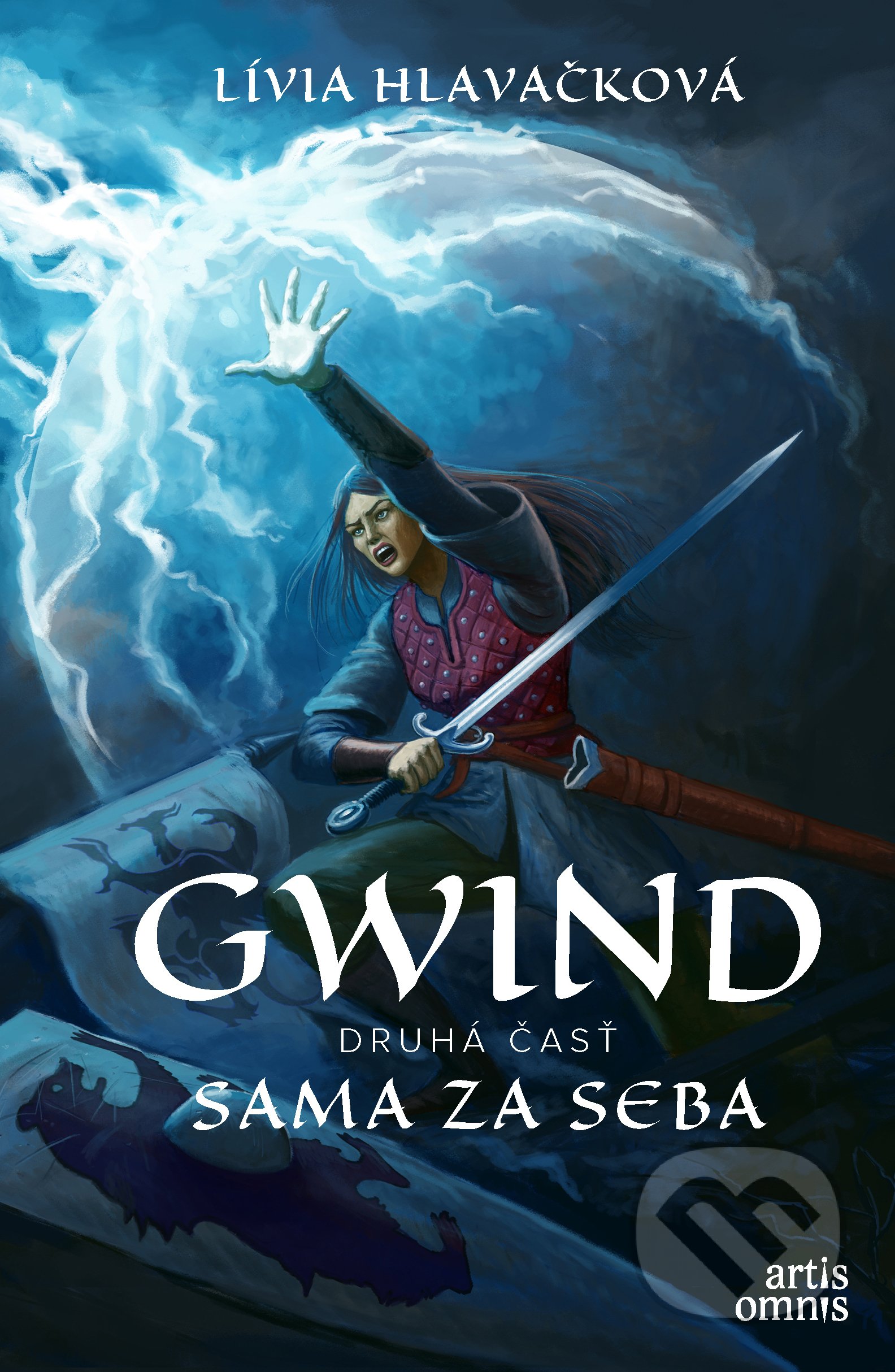 Kniha: Gwind 2: Sama za seba (Lívia Hlavačková). Artis Omnis, 2021 Kniha: Gwind 2: Sama za seba (Lívia Hlavačková). Artis Omnis, 2021