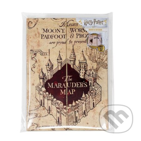 Zápisník Harry Potter - Pobertův plánek, magnetický (Fantasy). Fantasy Zápisník Harry Potter - Pobertův plánek, magnetický (Fantasy). Fantasy