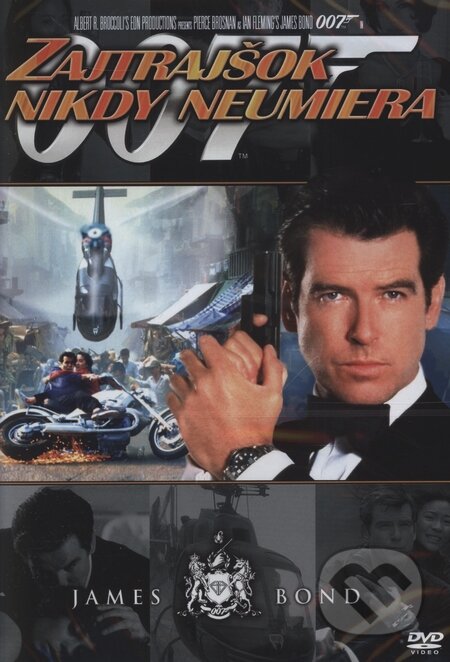 Film: James Bond: Zajtrajšok nikdy nezomiera (Roger Spottiswoode) (DVD). PB Publishing, 1997 Film: James Bond: Zajtrajšok nikdy nezomiera (Roger Spottiswoode) (DVD). PB Publishing, 1997