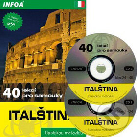 Italština + 2 CD - Wolfram Klatt, Jean-Paul Vernon, INFOA, 2008