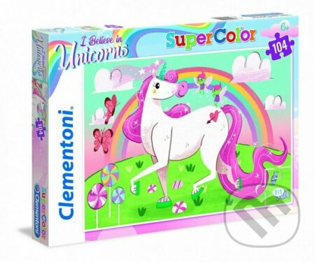 Puzzle: Supercolor Jednorožec (Clementoni). Clementoni, 2020 Puzzle: Supercolor Jednorožec (Clementoni). Clementoni, 2020