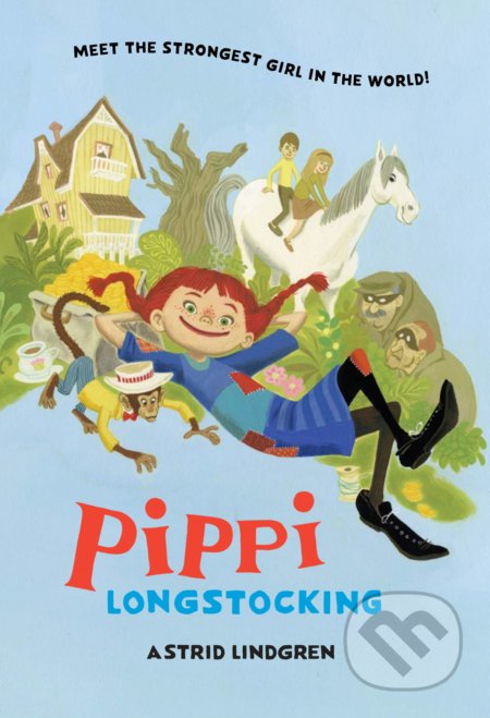 Kniha: Pippi Longstocking (Astrid Lindgren). Puffin Books, 2020 Kniha: Pippi Longstocking (Astrid Lindgren). Puffin Books, 2020