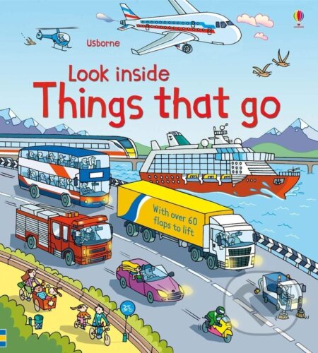 Kniha: Look Inside Things That Go (Lloyd Rob Jones). Usborne, 2013 Kniha: Look Inside Things That Go (Lloyd Rob Jones). Usborne, 2013