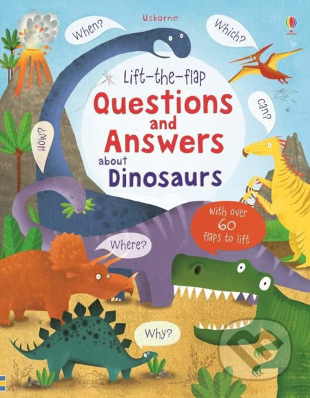 Kniha: Questions and Answers about Dinosaurs (Katie Daynes). Usborne, 2015 Kniha: Questions and Answers about Dinosaurs (Katie Daynes). Usborne, 2015