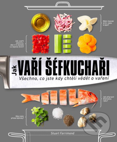Kniha: Jak vaří šéfkuchaři (Stuart Farrimond). Slovart CZ, 2020 Kniha: Jak vaří šéfkuchaři (Stuart Farrimond). Slovart CZ, 2020