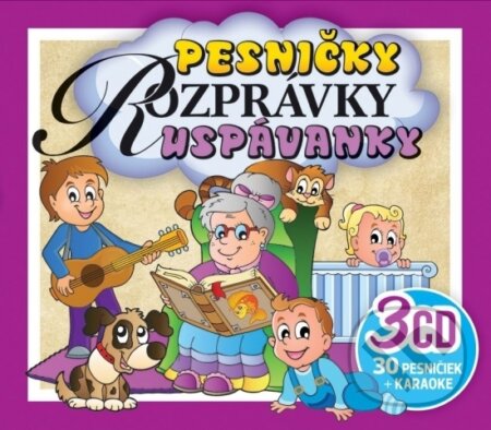 Hudobné CD: Pesničky, Rozprávky, Uspávanky (Zune Trade). Zune Trade, 2020 Hudobné CD: Pesničky, Rozprávky, Uspávanky (Zune Trade). Zune Trade, 2020
