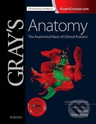 Kniha: Gray's Anatomy (Susan Standring). Elsevier Science, 2015 Kniha: Gray's Anatomy (Susan Standring). Elsevier Science, 2015