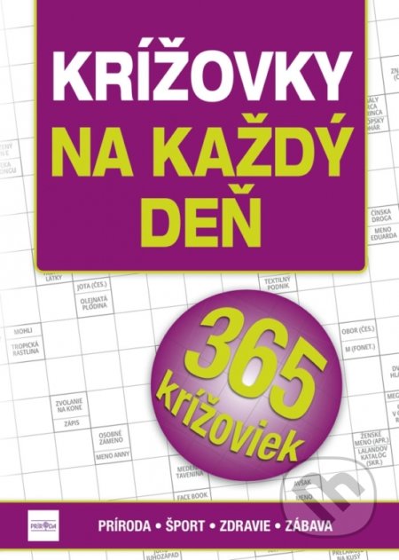 Kniha: Krížovky na každý deň (Zora Špačková). Príroda, 2020 Kniha: Krížovky na každý deň (Zora Špačková). Príroda, 2020