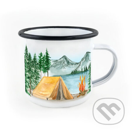 Smaltovaný hrnček Stanovačka (Ľúbené). Ľúbené, 2020 Smaltovaný hrnček Stanovačka (Ľúbené). Ľúbené, 2020