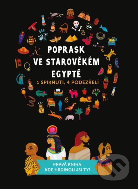 Kniha: Poprask ve starověkém Egyptě (Camille Gautier a Margaux Carpentier). Edika, 2020 Kniha: Poprask ve starověkém Egyptě (Camille Gautier a Margaux Carpentier). Edika, 2020