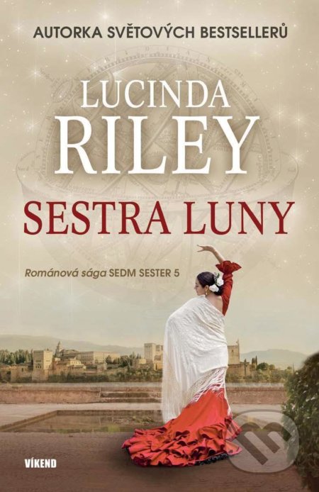 Kniha: Sedm sester 5: Sestra Luny (Lucinda Riley). Víkend, 2020 Kniha: Sedm sester 5: Sestra Luny (Lucinda Riley). Víkend, 2020