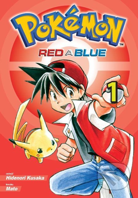 Kniha: Pokémon - Red a blue 1 (Hidenori Kusaka). Crew, 2020 Kniha: Pokémon - Red a blue 1 (Hidenori Kusaka). Crew, 2020