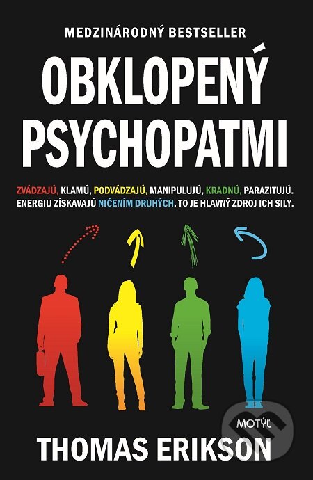 E-kniha: Obklopený psychopatmi (Thomas Erikson). Motýľ, 2020 E-kniha: Obklopený psychopatmi (Thomas Erikson). Motýľ, 2020