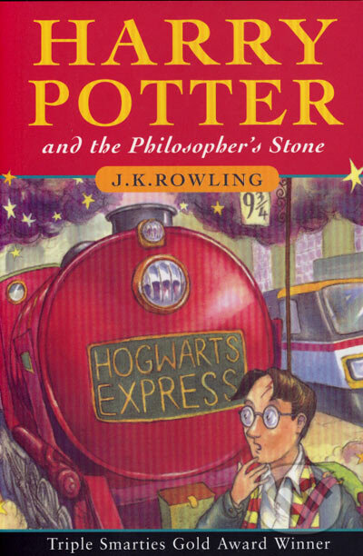 Kniha: Harry Potter and the Philosopher's Stone (J.K. Rowling). Bloomsbury, 1997 Kniha: Harry Potter and the Philosopher's Stone (J.K. Rowling). Bloomsbury, 1997
