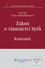 Kniha: Zákon o vlastnictví bytů (Jiří Čáp a Pavla Schödelbauerová). Wolters Kluwer ČR, 2010 Kniha: Zákon o vlastnictví bytů (Jiří Čáp a Pavla Schödelbauerová). Wolters Kluwer ČR, 2010