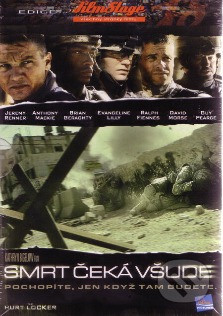 Film: Smrť čaká všade (Kathryn Bigelow) (DVD). Hollywood, 2008 Film: Smrť čaká všade (Kathryn Bigelow) (DVD). Hollywood, 2008