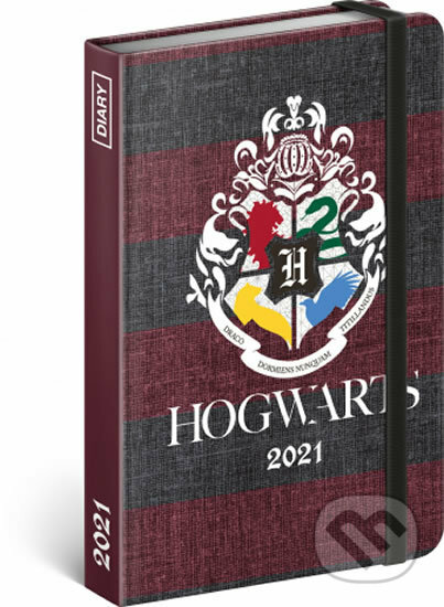 Diář 2021: Harry Potter – Hogwarts - týdenní, Presco Group, 2020