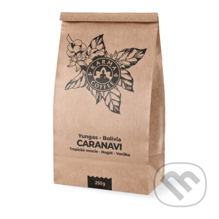 Kávy a čaje: Caranavi (Karma Coffee). Karma Coffee, 2020 Kávy a čaje: Caranavi (Karma Coffee). Karma Coffee, 2020