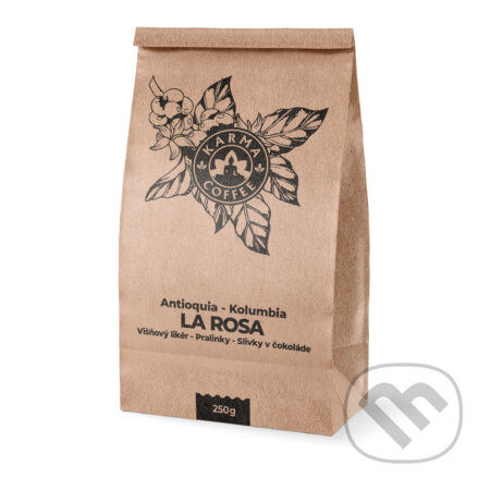 Kávy a čaje: La Rosa (Karma Coffee). Karma Coffee, 2020 Kávy a čaje: La Rosa (Karma Coffee). Karma Coffee, 2020